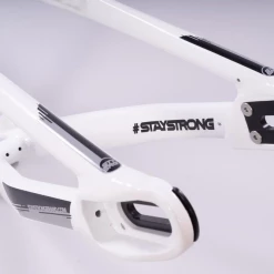 Stay Strong For Life V3 BMX Race Frame-White
