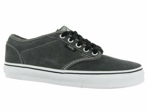 Vans Atwood Shoes-Gunmetal/White 1 Vans Atwood Shoes-Gunmetal/White