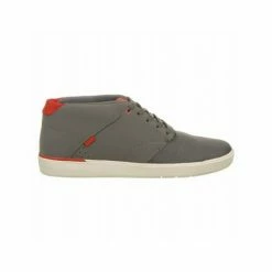 Vans LXVI Secant Shoes-Gray/Red