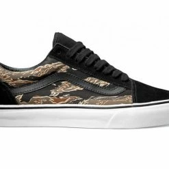 Vans Old Skool Shoes-Tiger Camo/Black