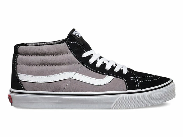 Vans SK8 Mid Reissue Shoes-Black/Frost Gray 1 Vans SK8 Mid Reissue Shoes-Black/Frost Gray
