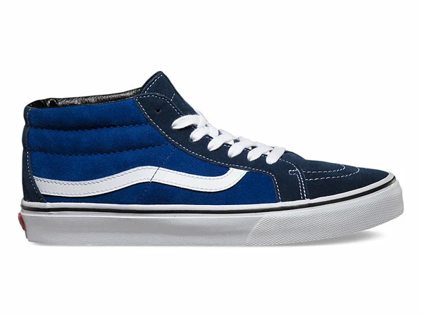 Vans SK8 Mid Reissue Shoes-Dress Blues 1 Vans SK8 Mid Reissue Shoes-Dress Blues