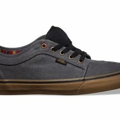 Vans Chukka Low Shoes-Dark Gray/Gum
