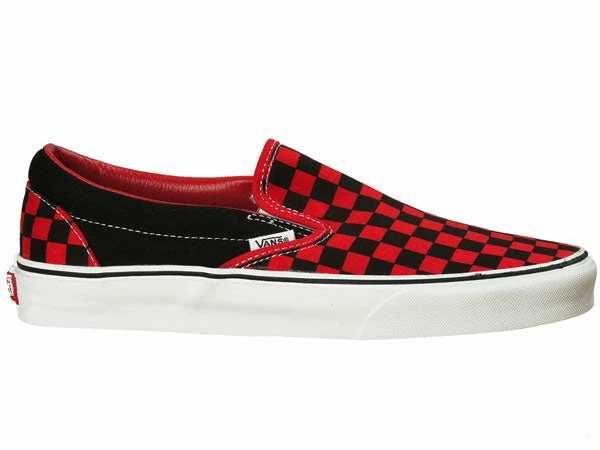 Vans Classic Slip-On Shoes-Black/Formula Checkered 1 Vans Classic Slip-On Shoes-Black/Formula Checkered