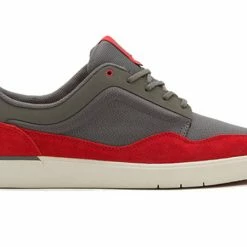 Vans LXVI Graph Shoes-Gray/Red-10
