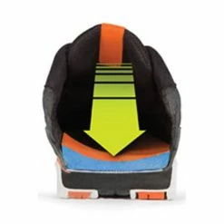 Vans LXVI Graph Shoes-Black/Orange