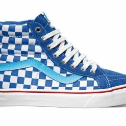 Vans SK8 Hi Reissue Shoes-Freestyler Blue (Haro)