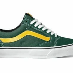 Vans TNT 5 Shoes-Oak Green/Yellow