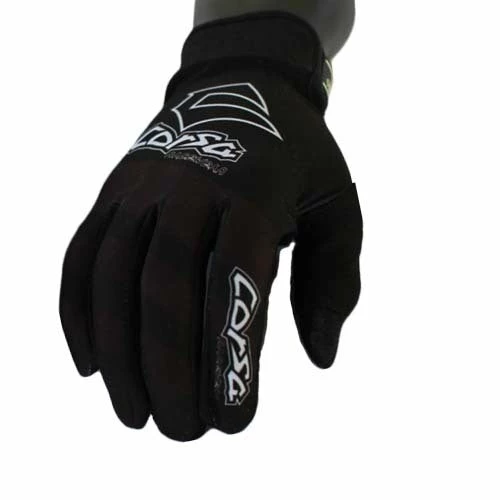 Corsa Unleashed Velcro Glove-Black/White RACE WEAR 2 Corsa Unleashed Velcro Glove-Black/White RACE WEAR