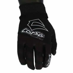 Corsa Unleashed Velcro Glove-Black/White RACE WEAR