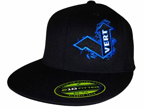 Vert Flexfit Flatbill 210 Hat-Black APPAREL 1 Vert Flexfit Flatbill 210 Hat-Black APPAREL