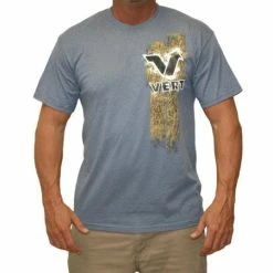 Vert Gnarly T-Shirt-Heather Blue