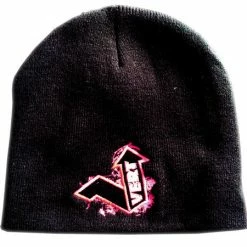 Vert Skully Beanie-Black/Pink APPAREL