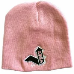 Vert Skully Beanie-Pink/Black