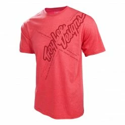 APPAREL Troy Lee Designs Vert T-Shirt - Heather Red
