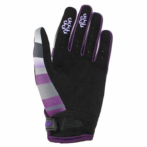 RACE WEAR Corsa Warrior BMX Gloves-Purple 2 RACE WEAR Corsa Warrior BMX Gloves-Purple