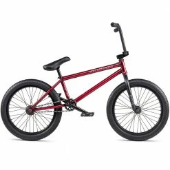 We The People Justice 20.75"TT-Matte Translucent Red FREESTYLE BIKES