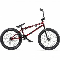 We The People Versus 20.65"TT BMX Bike-Brushed Metallic Red