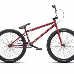 We The People Atlas 24" BMX Bike 21.75" TT - Matte Translucent Red
