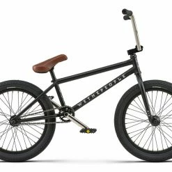 We The People Trust 20" BMX Bike 21" TT - Matte Black FREESTYLE BIKES