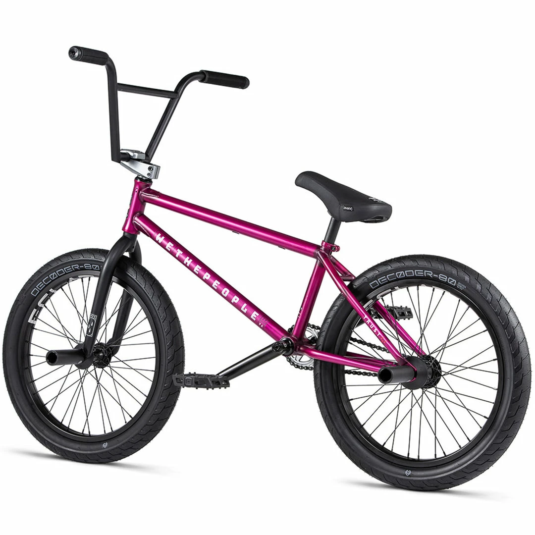 FREESTYLE BIKES We The People Trust FC 20.75"TT BMX Bike- Translucent Berry Pink 3 FREESTYLE BIKES We The People Trust FC 20.75"TT BMX Bike- Translucent Berry Pink
