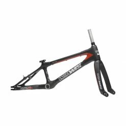 Wiawis Rokon BMX Race Frame/Fork Kit-Black/Red FRAMES