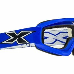 EKS Brand PROTECTIVE GEAR X-Brand Gox Flat Out Goggles-Blue