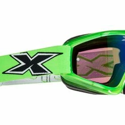 EKS Brand X-Brand Gox Limited Goggles-Transparent Flo Green PROTECTIVE GEAR