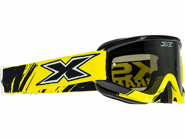 EKS Brand PROTECTIVE GEAR X-Brand Gox Volcano Goggles-Yellow/Black 1 EKS Brand PROTECTIVE GEAR X-Brand Gox Volcano Goggles-Yellow/Black