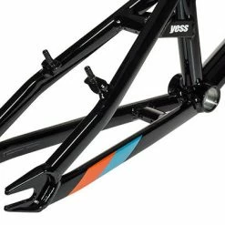 Yess Type O BMX Race Frame-Black FRAMES