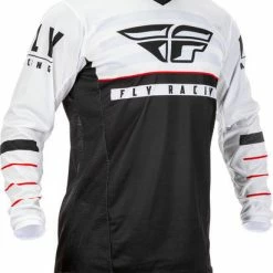 Fly Racing 2020 K120 Jersey-Black/White/Red RACE WEAR